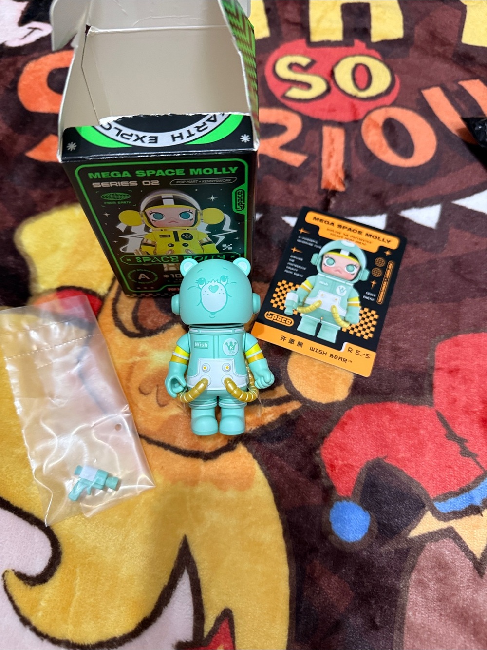 SECRET “WISHBEAR” Mega space Molly 100% SERIES 2